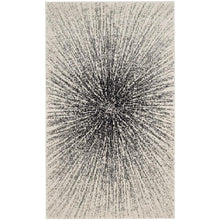EVOKE, BLACK / IVORY, 3' X 5', Area Rug