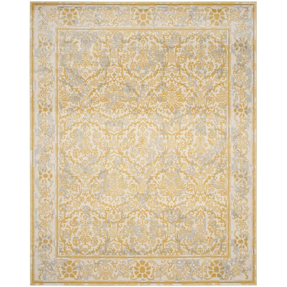 EVOKE, IVORY / GOLD, 11' X 15', Area Rug, EVK242S-1115