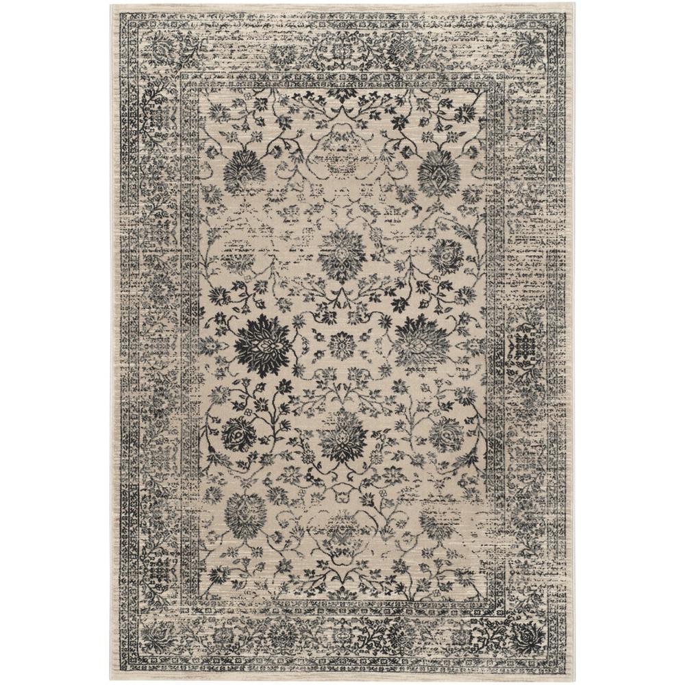 EVOKE, BEIGE / BLUE, 5'-1" X 7'-6", Area Rug, EVK510C-5