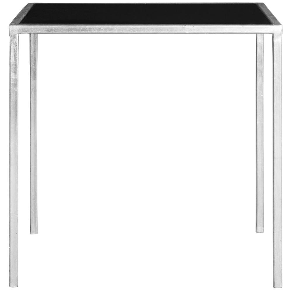 KILEY SILVER LEAF ACCENT TABLE