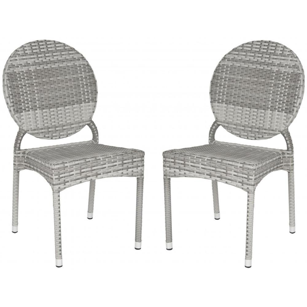 Valdez Indoor-Outdoor French Bistro Stacking Side Chair
