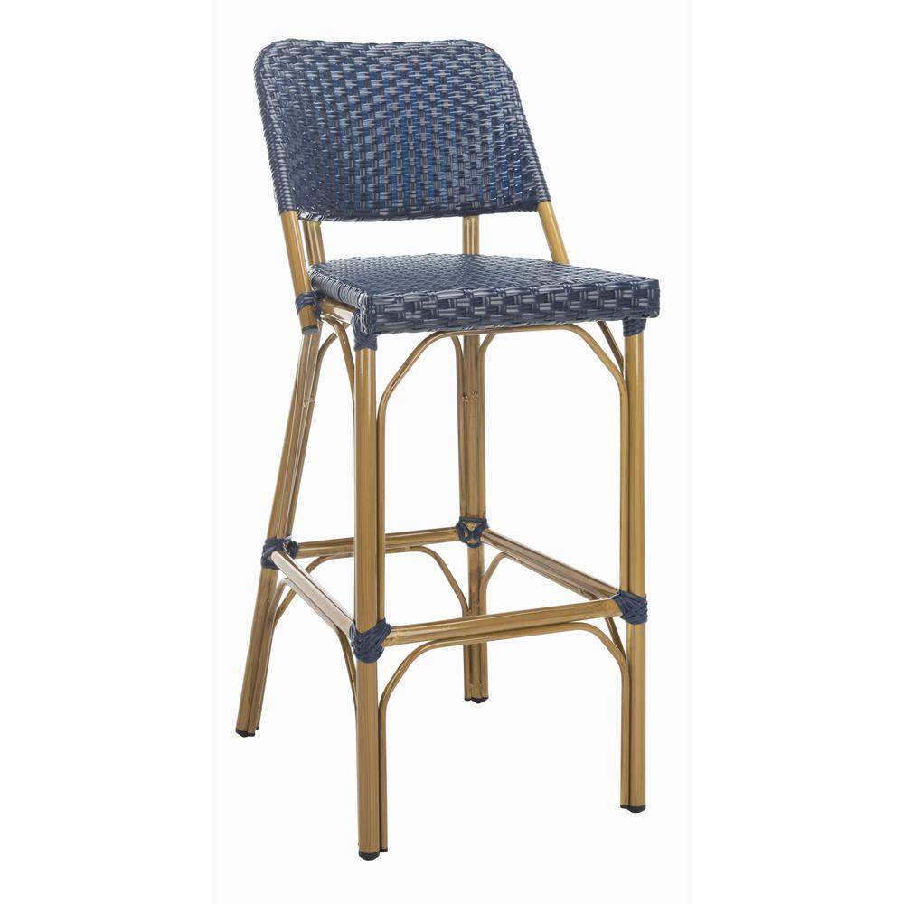 Deltana Bar Stool Navy (Indoor/Outdoor), Navy