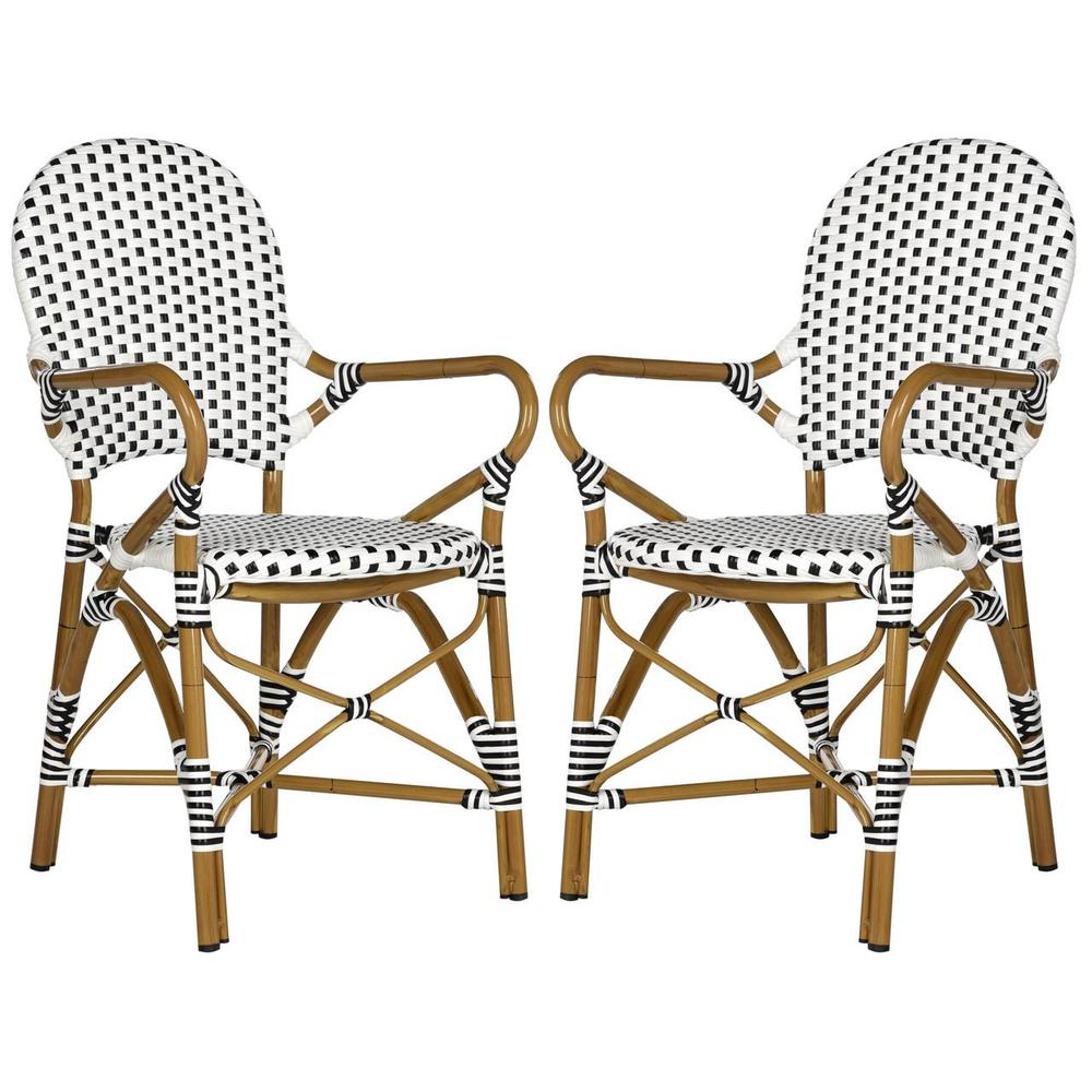 Hooper Indoor-Outdoor Stacking Arm Chair
