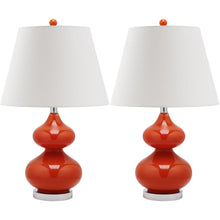 EVA 24-INCH H DOUBLE GOURD GLASS LAMP, LIT4086D-SET2