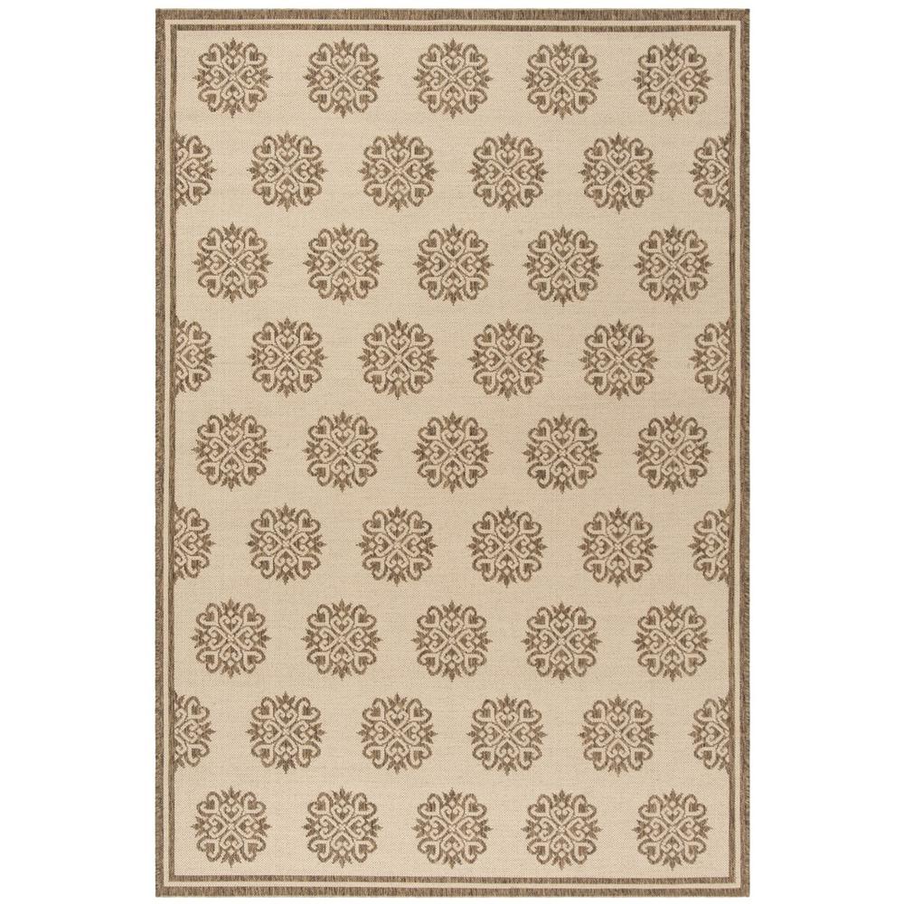 LINDEN 100, CREAM / BEIGE, 5'-1" X 7'-6", Area Rug, LND181A-5