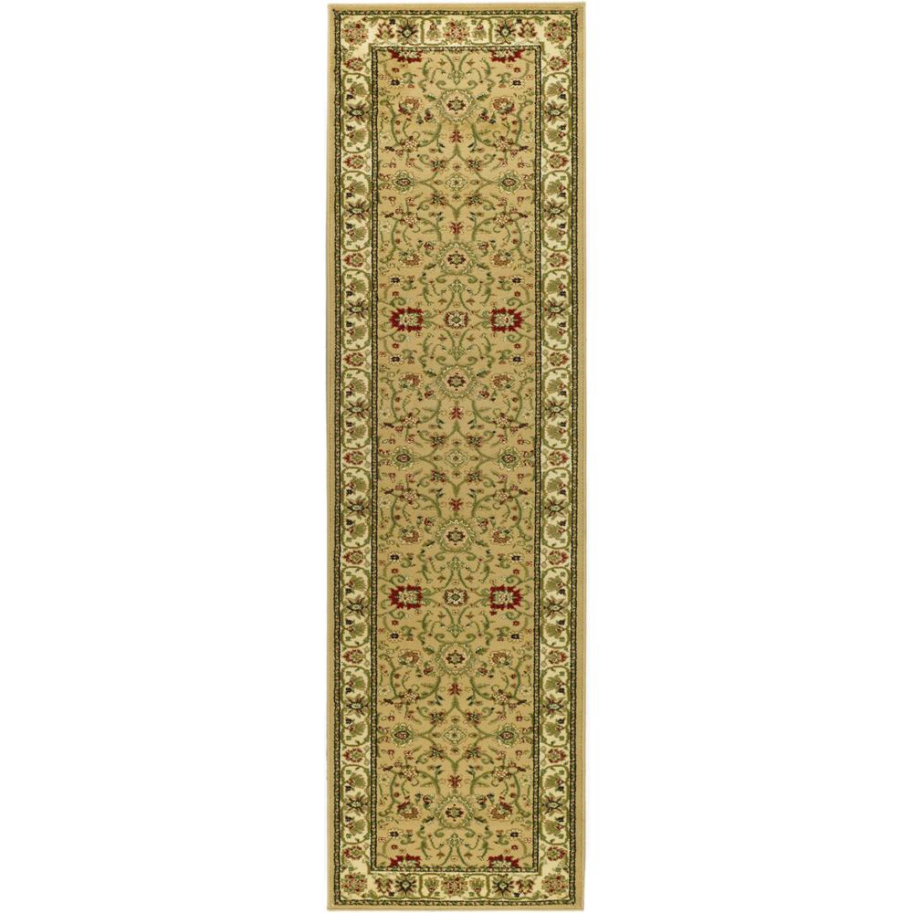 LYNDHURST, BEIGE / IVORY, 2'-3" X 12', Area Rug