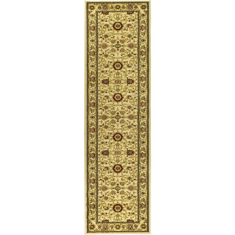LYNDHURST, IVORY / IVORY, 2'-3" X 10', Area Rug
