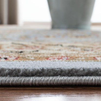 LYNDHURST, LIGHT BLUE / IVORY, 2'-3" X 4', Area Rug
