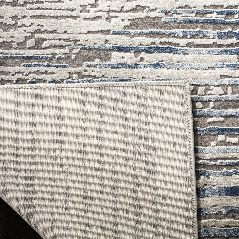 MEADOW 100, GREY / LIGHT GREY, 4' X 6', Area Rug