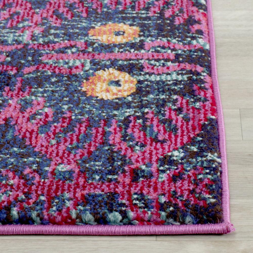 MONACO, PINK / MULTI, 2'-2" X 10', Area Rug, MNC213D-210