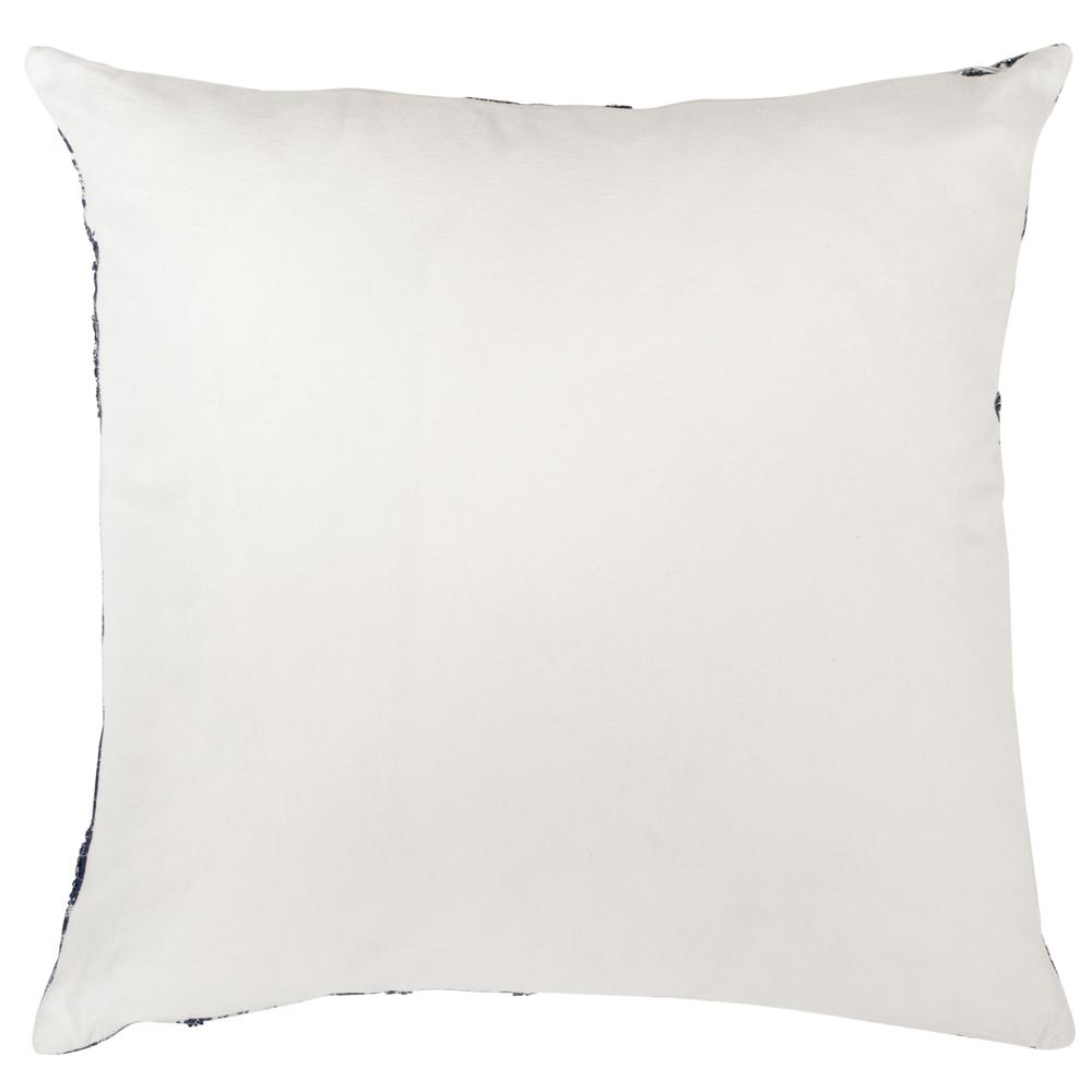 Delra Pillow, Navy/White