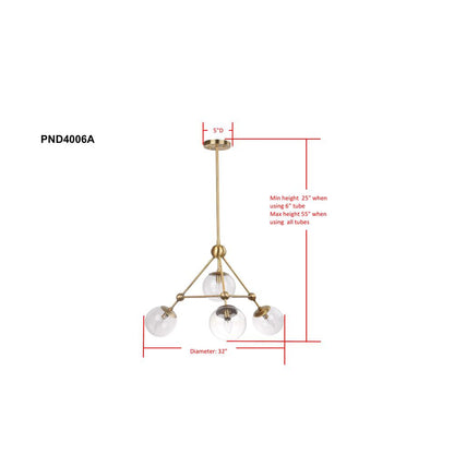 Bain Pendant, Gold