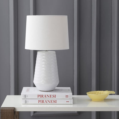 Stark Table Lamp, White