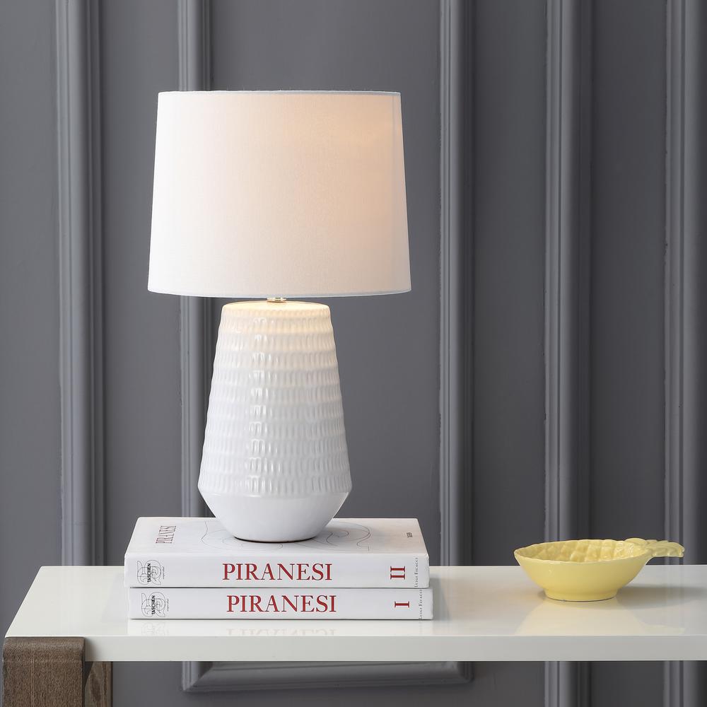 Stark Table Lamp, White