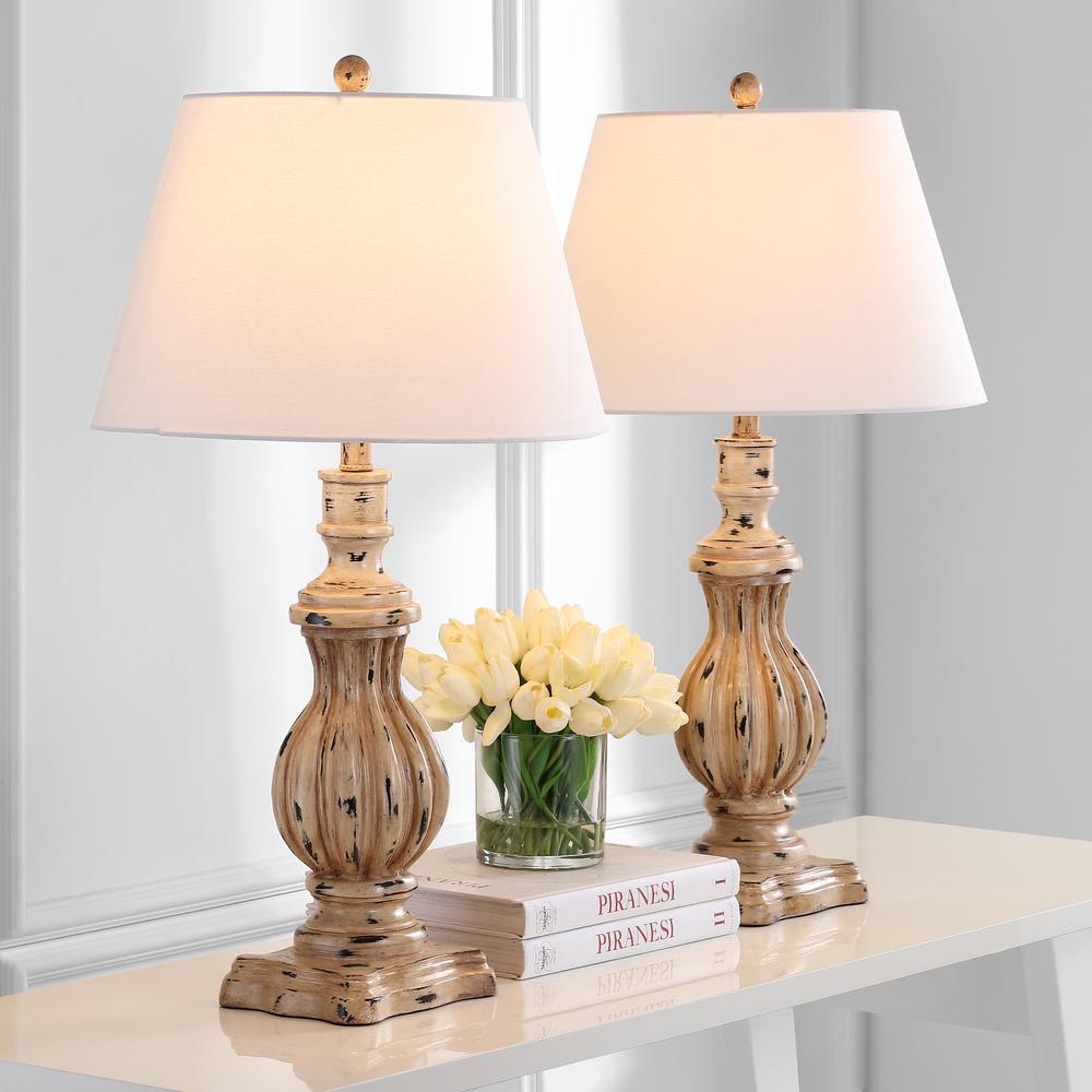 Tanner Table Lamp, Antique Brown