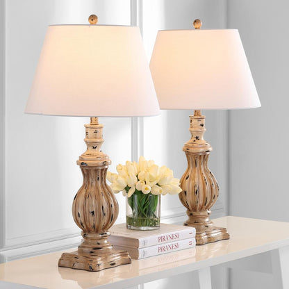 Tanner Table Lamp, Antique Brown