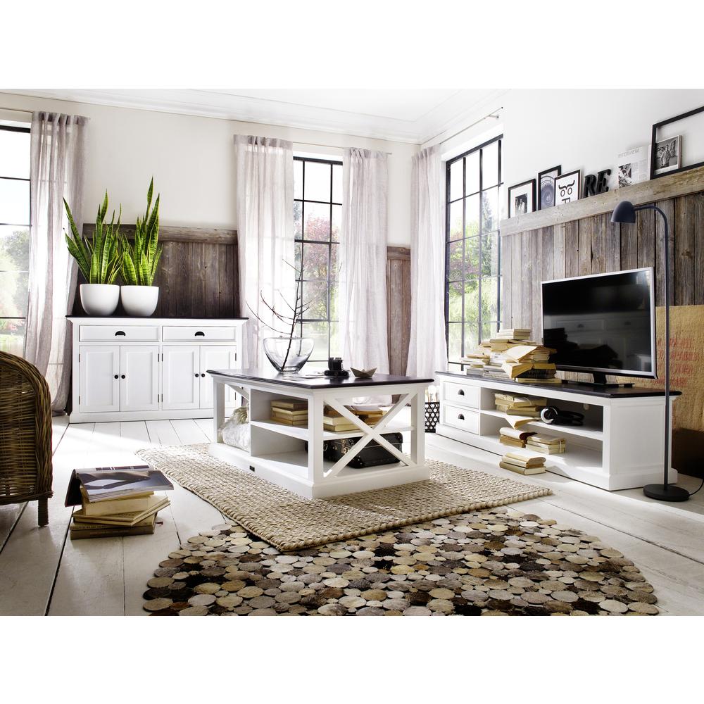 Halifax Contrast Classic White & Black Classic Buffet