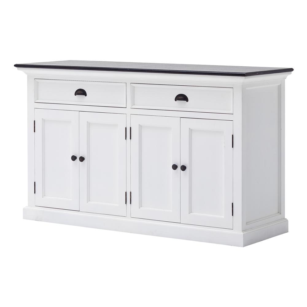 Halifax Contrast Classic White & Black Classic Buffet
