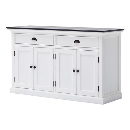 Halifax Contrast Classic White & Black Classic Buffet