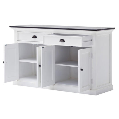Halifax Contrast Classic White & Black Classic Buffet