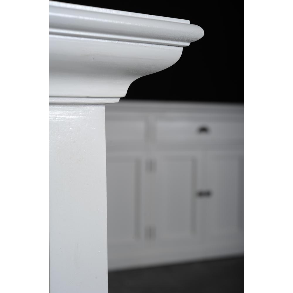 Halifax Classic White Buffet with 4 Baskets