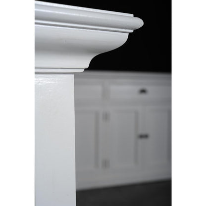 Halifax Classic White Buffet with 4 Baskets