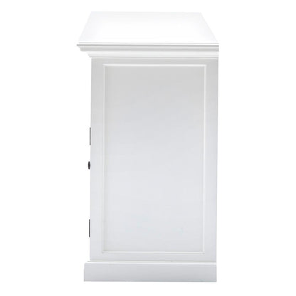 Halifax Classic White Buffet with 4 Baskets