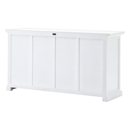 Halifax Classic White Buffet with 4 Baskets