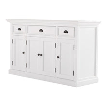 Classic White Buffet with 4 Doors 3 Drawers, Belen Kox