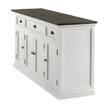 Mahogany Veneer Kitchen Buffet Sideboard with Drawers and Storage Cabinet