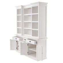 Classic White Kitchen Hutch Cabinet, Belen Kox