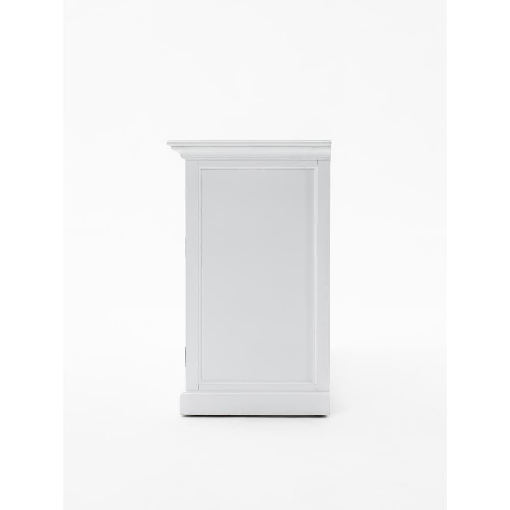 Halifax Classic White Buffet Hutch Unit with 6 Shelves