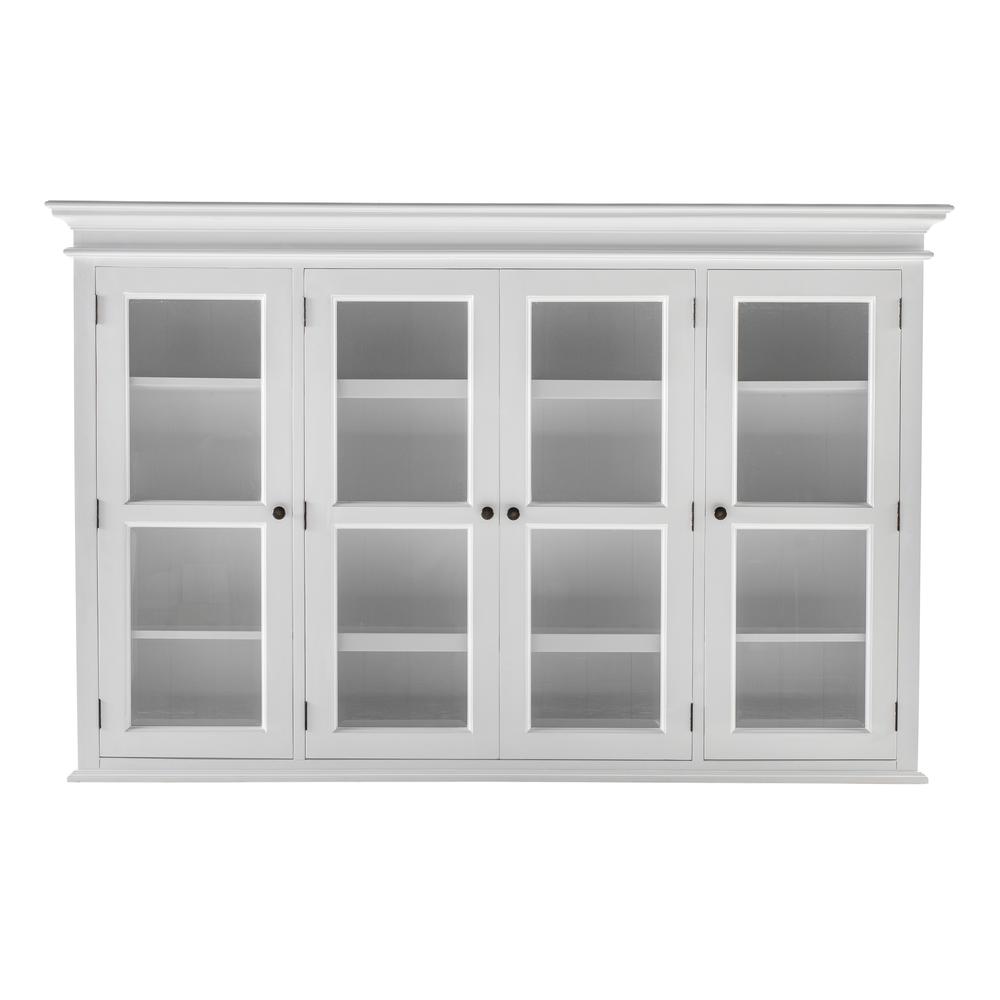 Elegant Glass-Paneled Buffet Hutch, Belen Kox