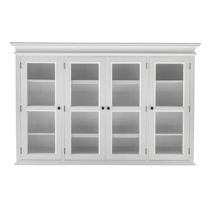 Elegant Glass-Paneled Buffet Hutch, Belen Kox