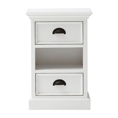 Classic White Bedside Storage Unit - The Charming Organizer, Belen Kox