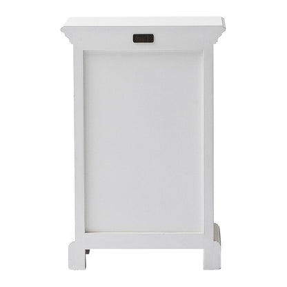Classic White Bedside Storage Unit - The Charming Organizer, Belen Kox