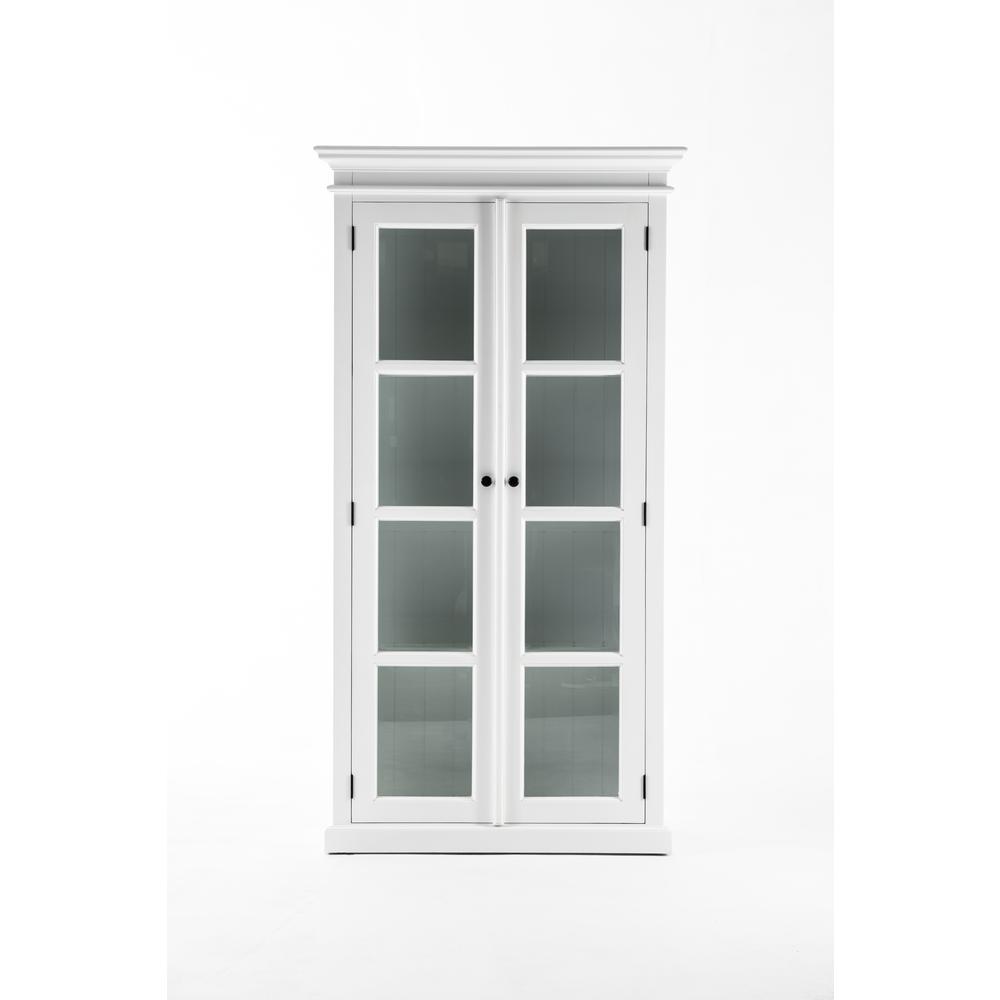 Halifax Classic White Double Vitrine