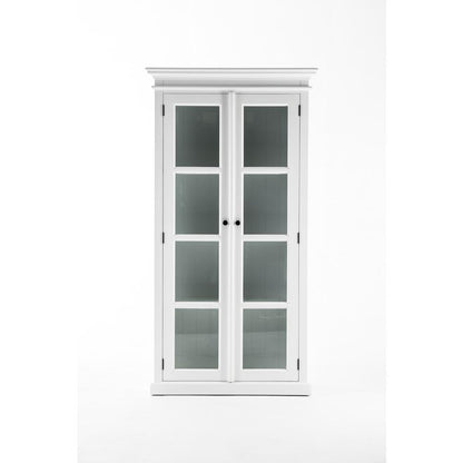 Halifax Classic White Double Vitrine