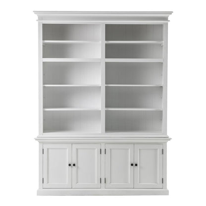 Classic White Double-Bay Storage Hutch, Belen Kox