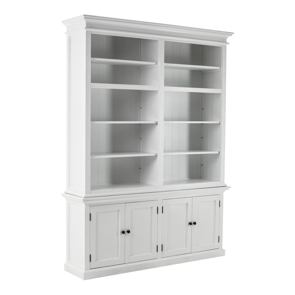Classic White Double-Bay Storage Hutch, Belen Kox