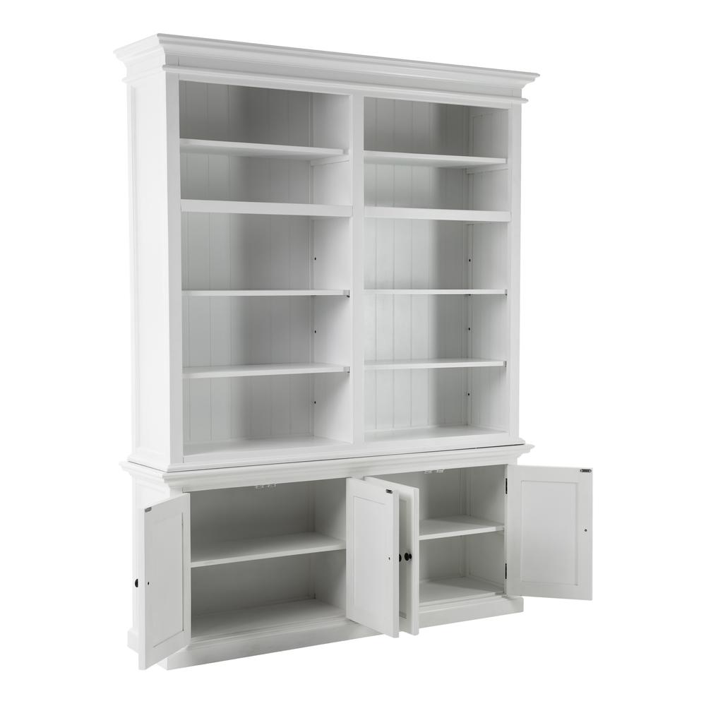 Classic White Double-Bay Storage Hutch, Belen Kox