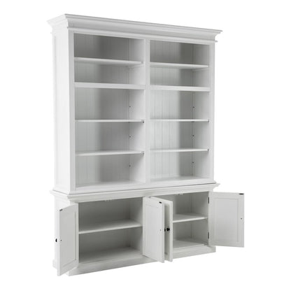 Classic White Double-Bay Storage Hutch, Belen Kox