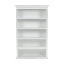 Classic White Bookcase with 5 Shelves - The Versatile Display Piece, Belen Kox