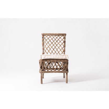 Wickerworks Natural Aristocrat Side Chair (Set of 2)