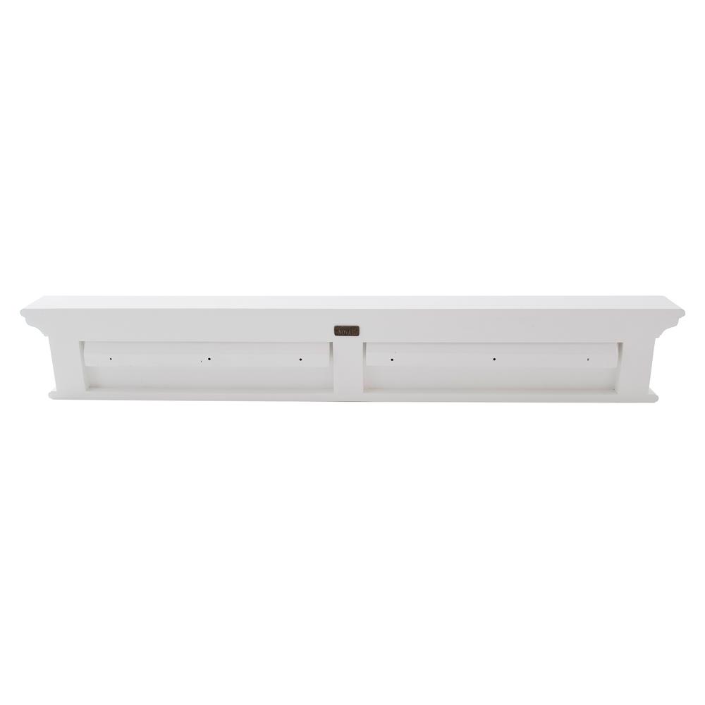 Halifax Classic White 6 Hook Coat Rack