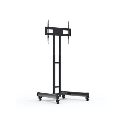 Adjustable-Height Rolling TV Stand