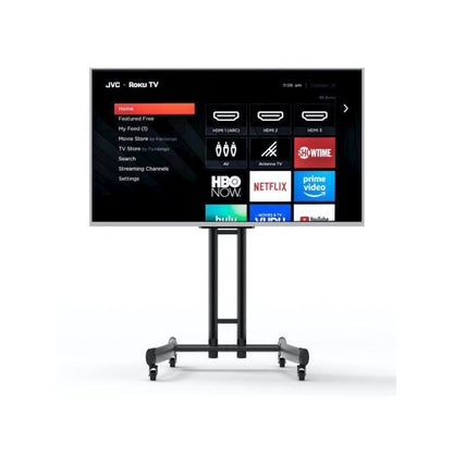 Adjustable-Height Rolling TV Stand