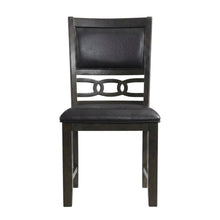 Faux Leather Upholstered Side Chair, Transitional Accent Chair,Brown