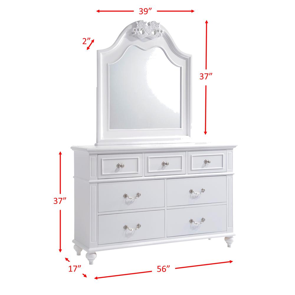 Annie Dresser & Mirror Set