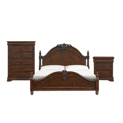 Coppola King Bed in Cherry